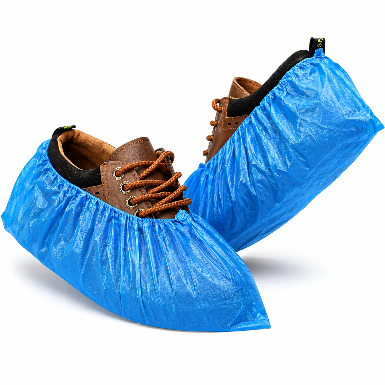 Disposable Shoe Covers – 100 Pack (50 Pairs) Non-Slip Waterproof .