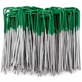 Artificial Grass Turf U Pins Galvanised Metal Pegs Staples Weed Garden Bevelled